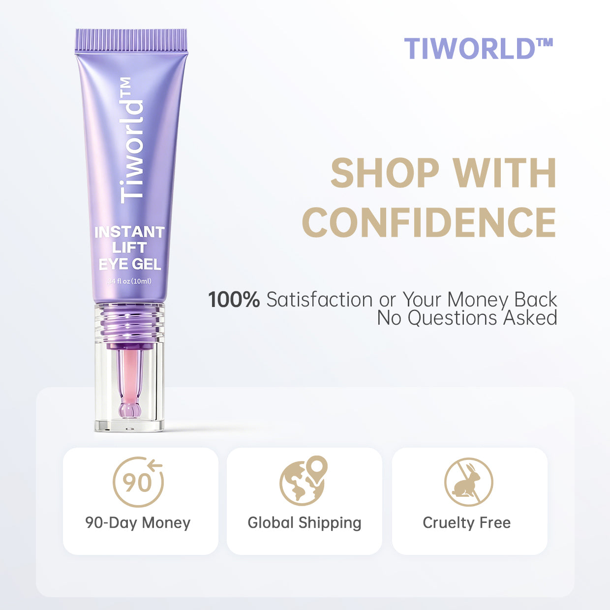 60% OFF 🔥 Instant Eye Lift Gel for Bags & Dark Circles