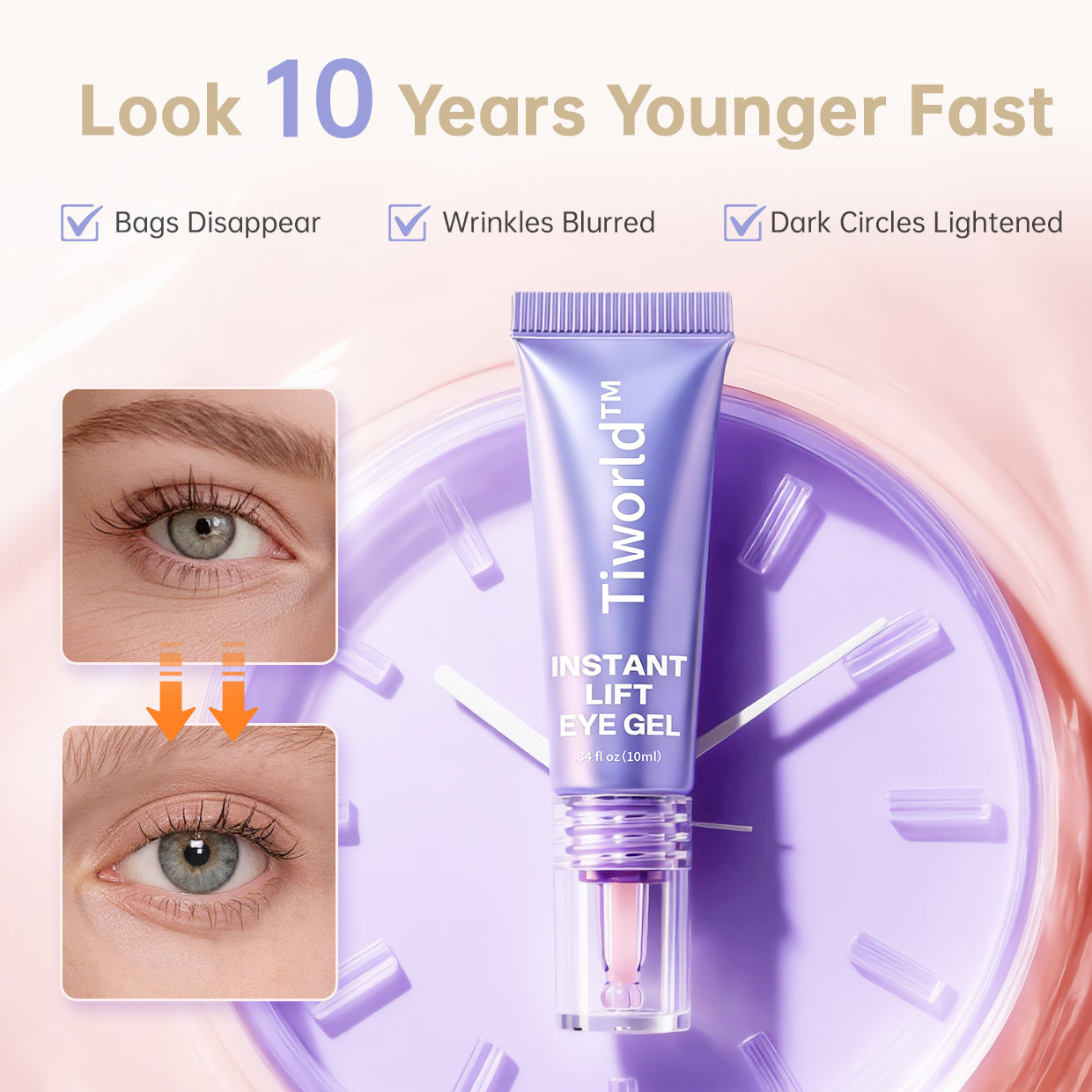60% OFF 🔥 Instant Eye Lift Gel for Bags & Dark Circles