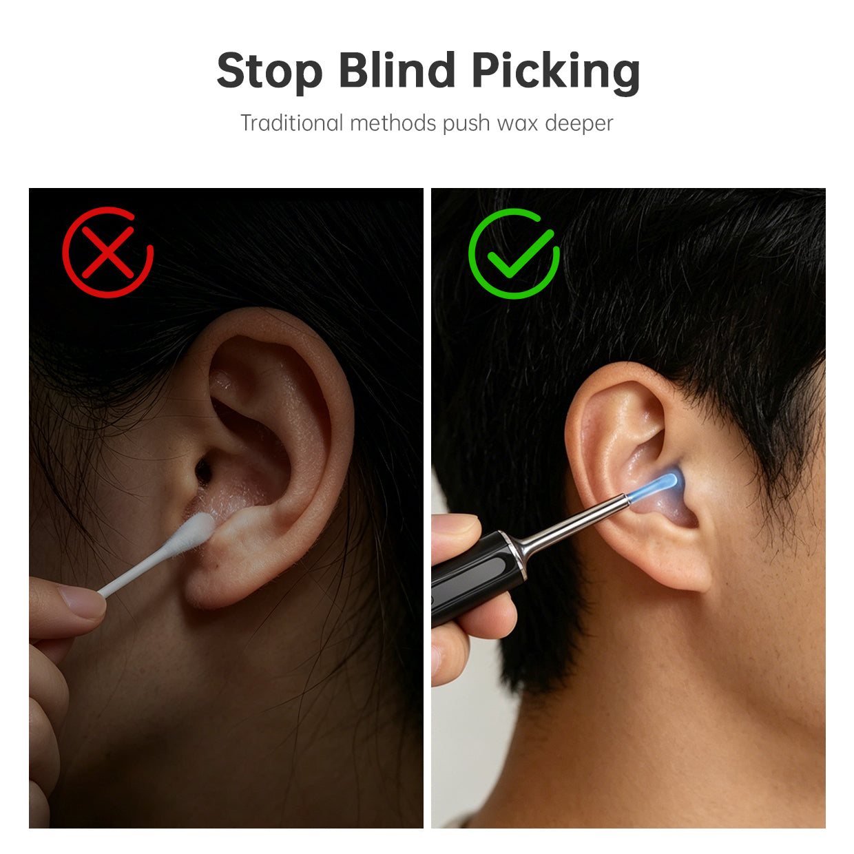 YAGOO® Pro Visual Ear Cleaner - HD Camera Ear Pick Kit