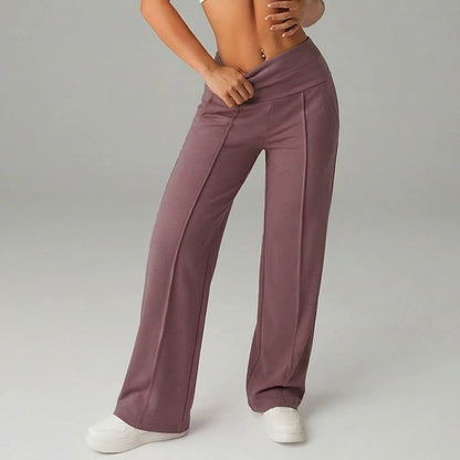 Tiworld® Women's High Waisted Wide Leg Yoga Pants - Tummy Control & Squat Proof Stretchy Lounge Leggings