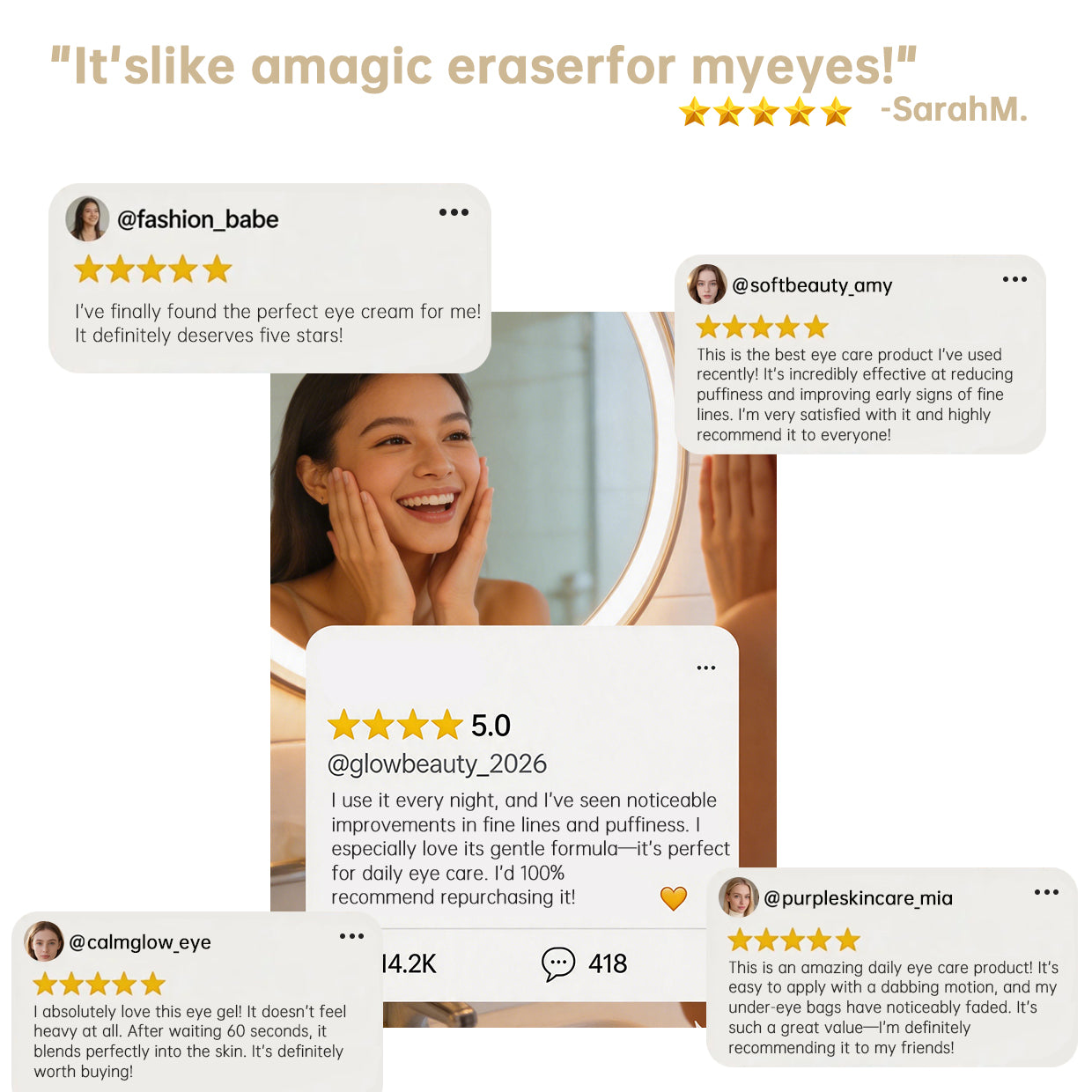 60% OFF 🔥 Instant Eye Lift Gel for Bags & Dark Circles