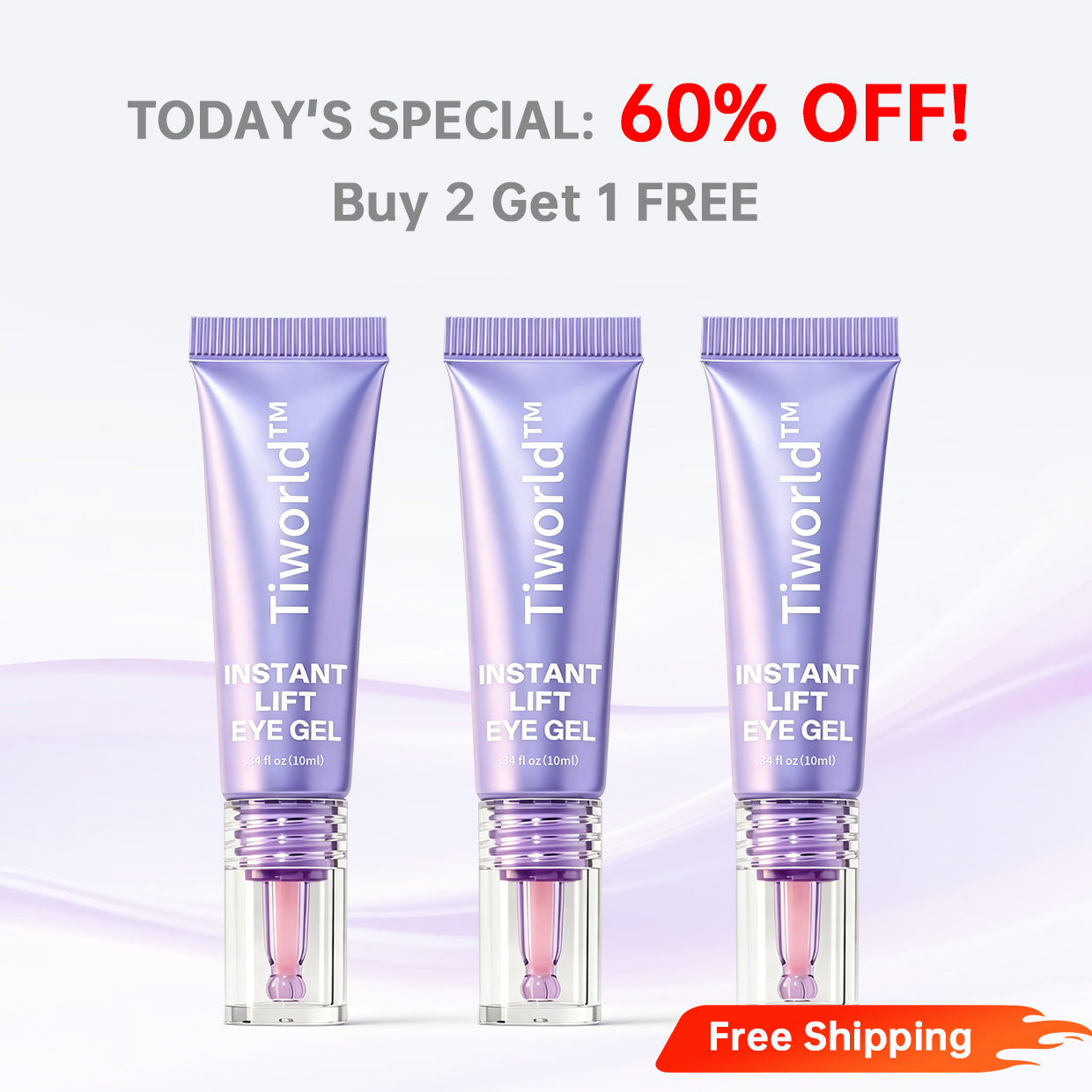 60% OFF 🔥 Instant Eye Lift Gel for Bags & Dark Circles