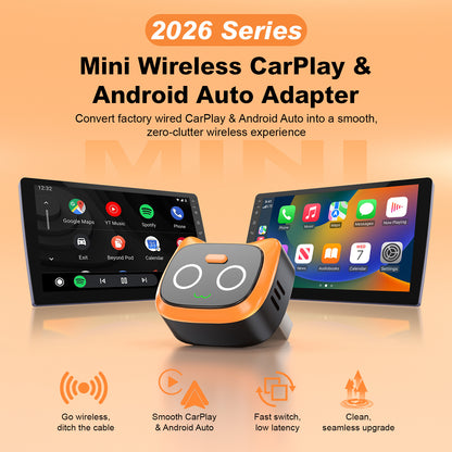 The Ultimate 2-in-1 Wireless Plug-and-Play Box by car— Upgrade Your Ride Today! 🚗✨