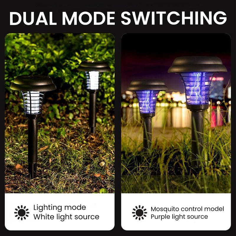 ⏰ Last Day! 2-in-1 Solar Bug Zapper & Waterproof Outdoor Path Light Bundle—Up to 50% Off! 🌧️❌